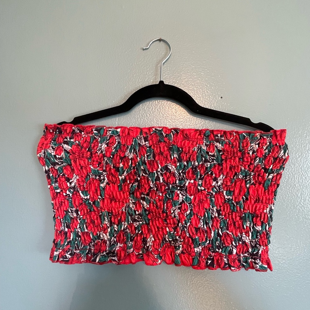 Floral Red Matching Set - Picture 4 of 4